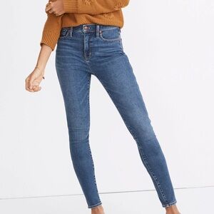 Madewell 10 inch High Rise Skinny Jeans 20w
